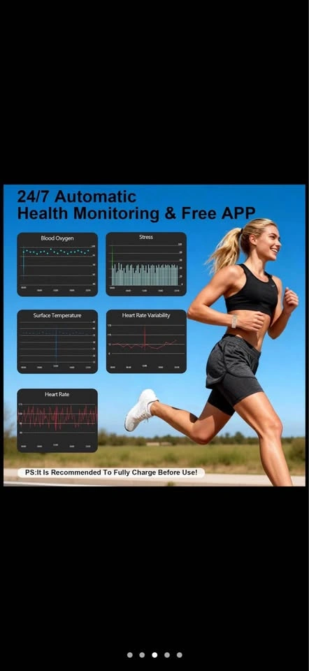 Smart Bracelet Fitness Tracker, 24H Sleep & Heart Rate Monitor - photo 5