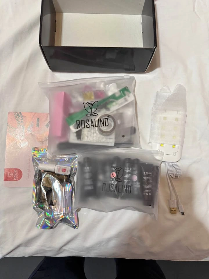 ROSALIND 14-Color Poly Nail Gel Starter Kit - NEW