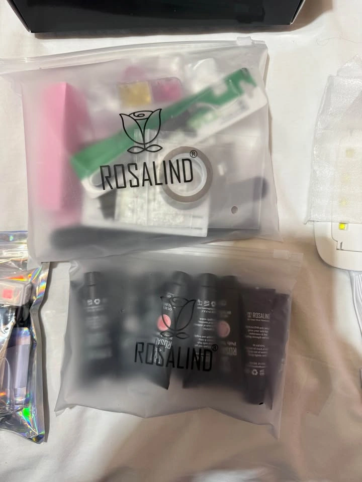 ROSALIND 14-Color Poly Nail Gel Starter Kit - NEW - photo 5