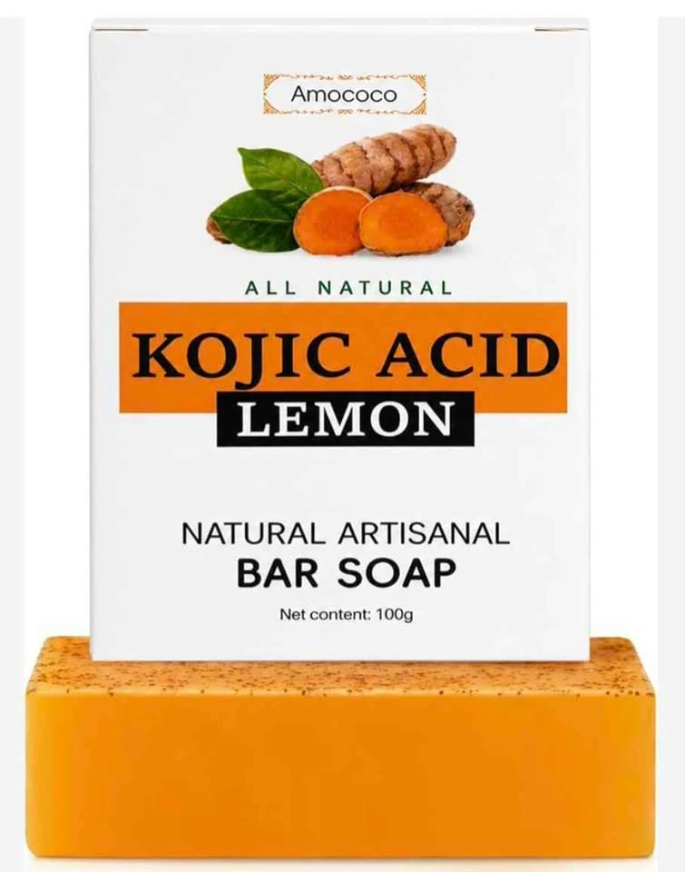 Amococo Kojic Acid Lemon Bar Soap. 2 for $10 or 1 for $6 - photo 2