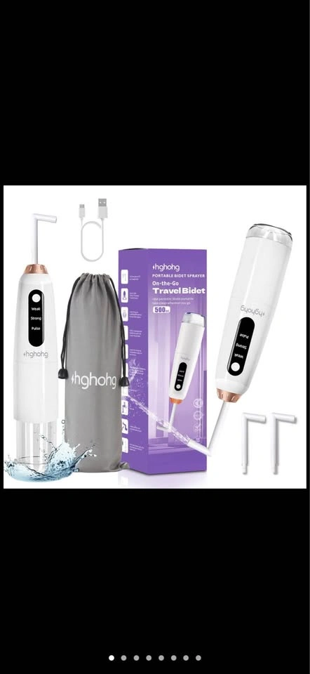 Portable Travel Bidet, Electric, 500ML Large Capacity - photo 2
