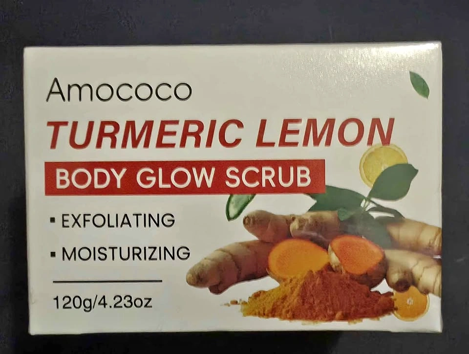 Amococo Turmeric Lemon Body Glow Scrub