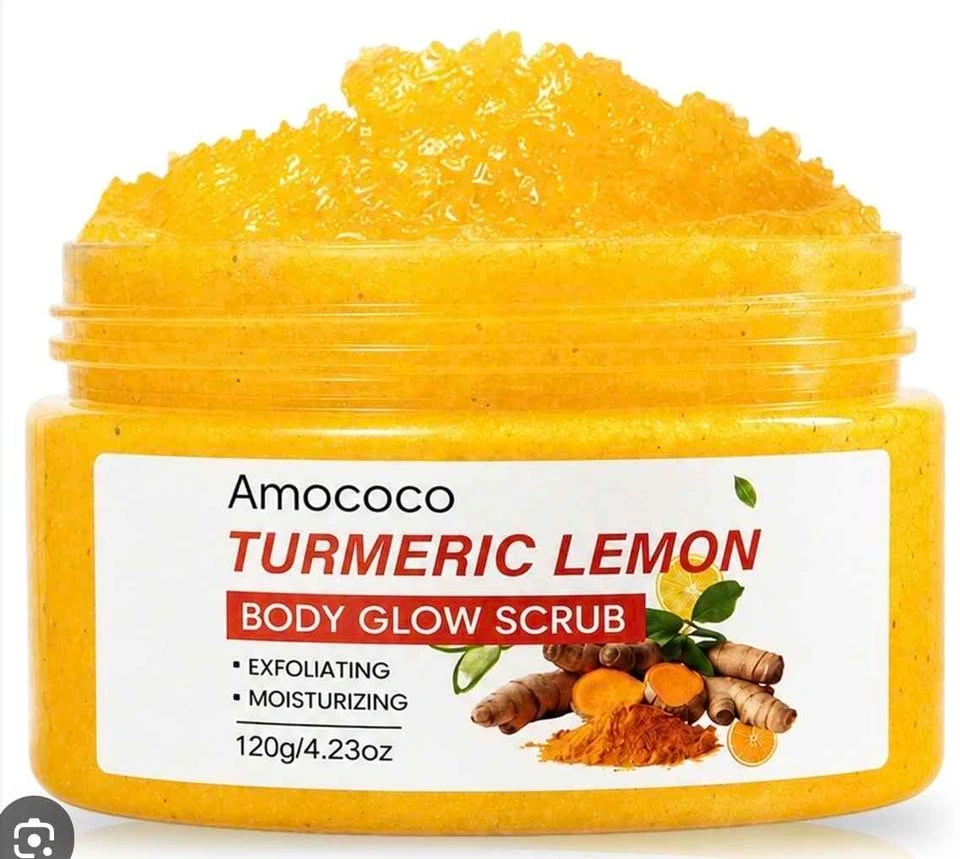 Amococo Turmeric Lemon Body Glow Scrub - photo 2