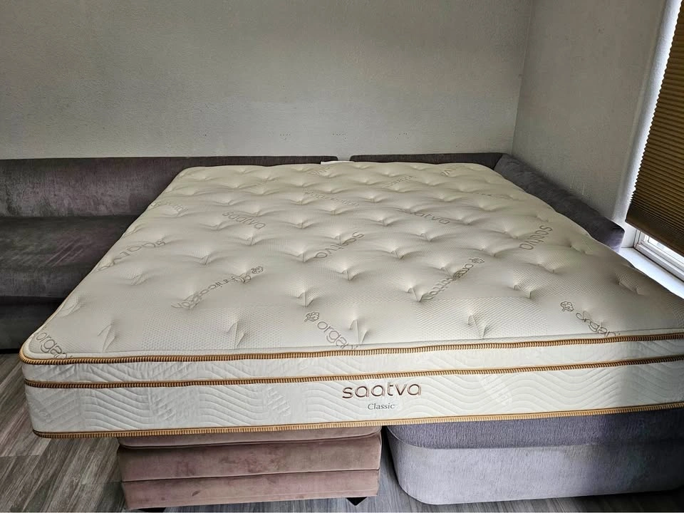 Saatva Classic King Mattress, Luxury Firm, 14.5"