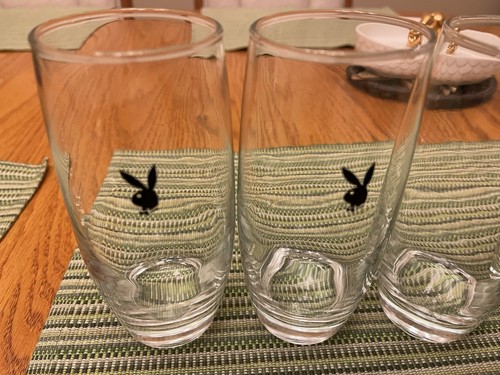 Vintage Playboy Bunny Highball Glassware Set of 6 - photo 2