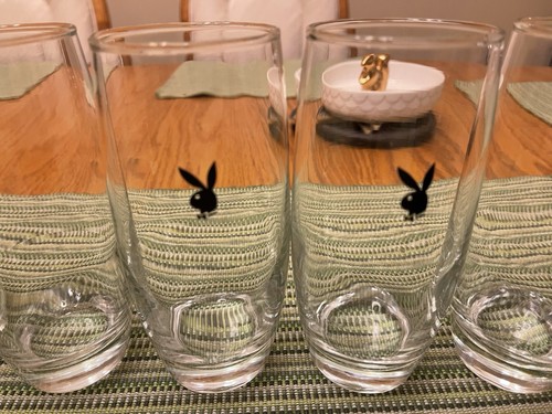 Vintage Playboy Bunny Highball Glassware Set of 6 - photo 3