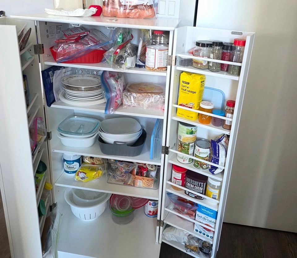 Wayfair Kitchen Pantry Cabinet – White – Like New - photo 4