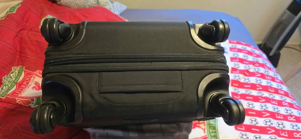TUMI 4-Wheel Carry-On Suitcase – Olive Green – Like New - photo 2