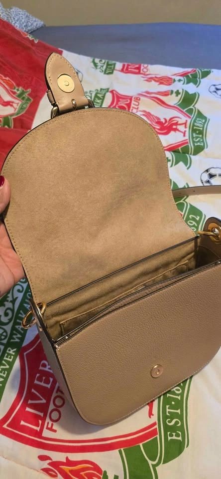 Brand New Coach Kleo 23 Suede & Leather Crossbody Bag - photo 3