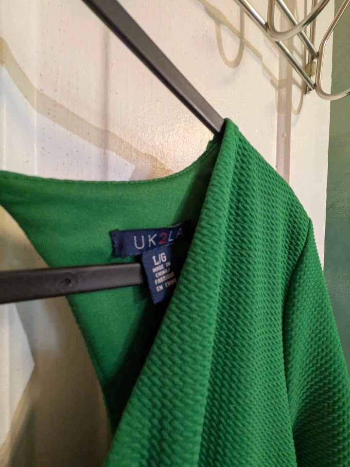 Green jumpsuit one piece - photo 2