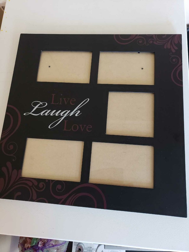 Live Laugh Love Photo Collage Frame