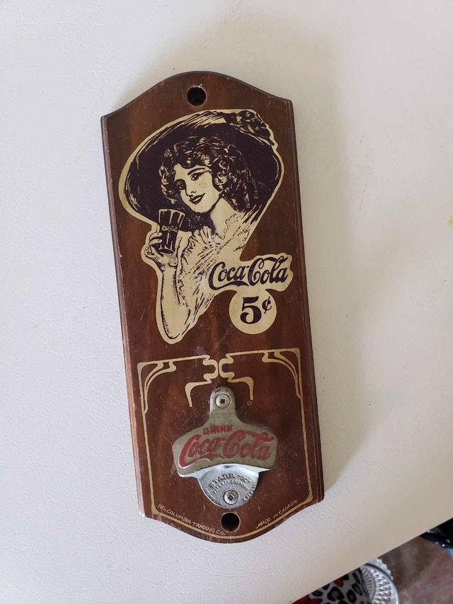 Coca-Cola Wall Mounted Bottle Opener