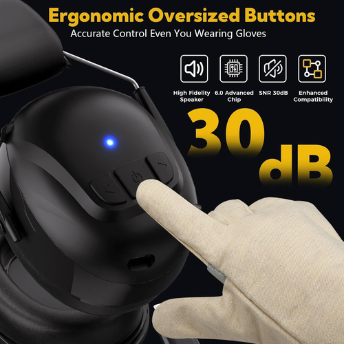 Bluetooth 5.4 Hearing Protection with 120H Working Time - photo 5