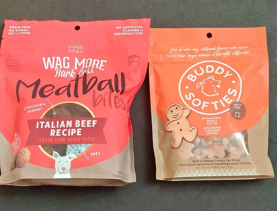 FREE Cloud Star Wag More Bark Less & Buddy Softies Dog Treats