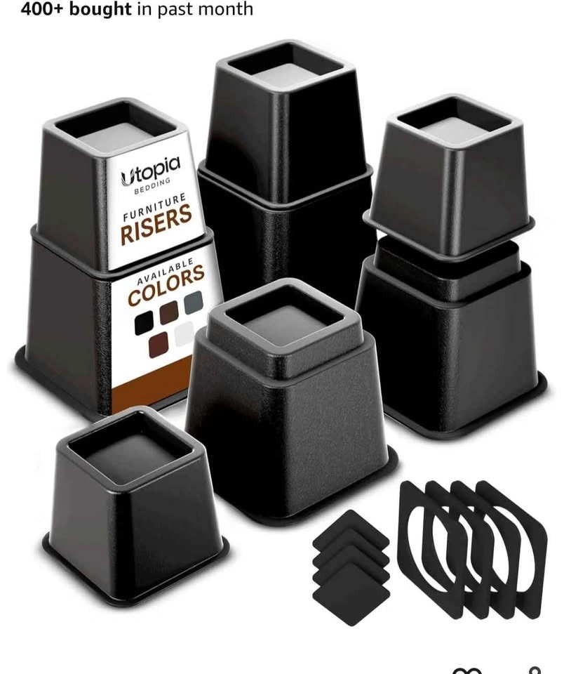 8pcs Furniture Risers| Bed Risers - photo 2