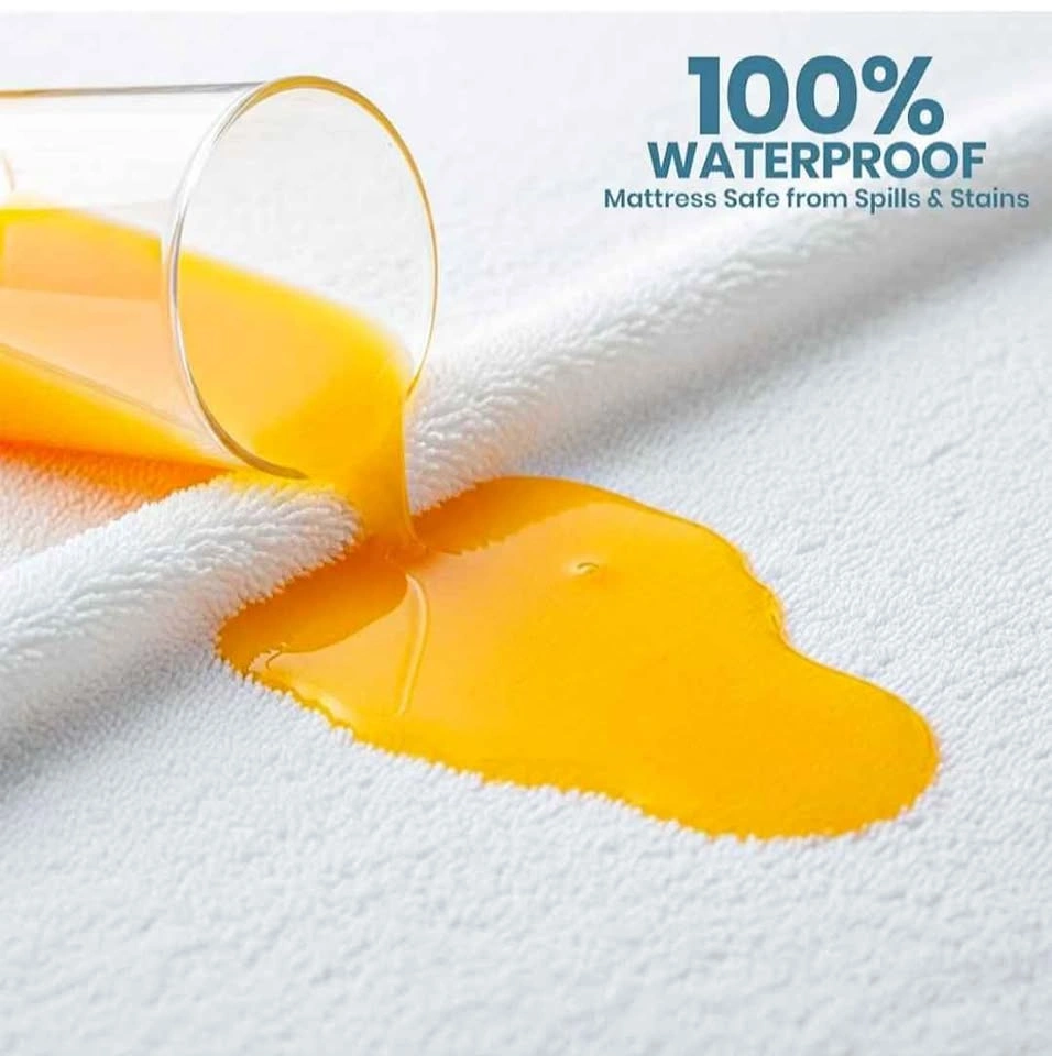 2pcs Waterproof Mattress Protector in Full Sizes | Open box