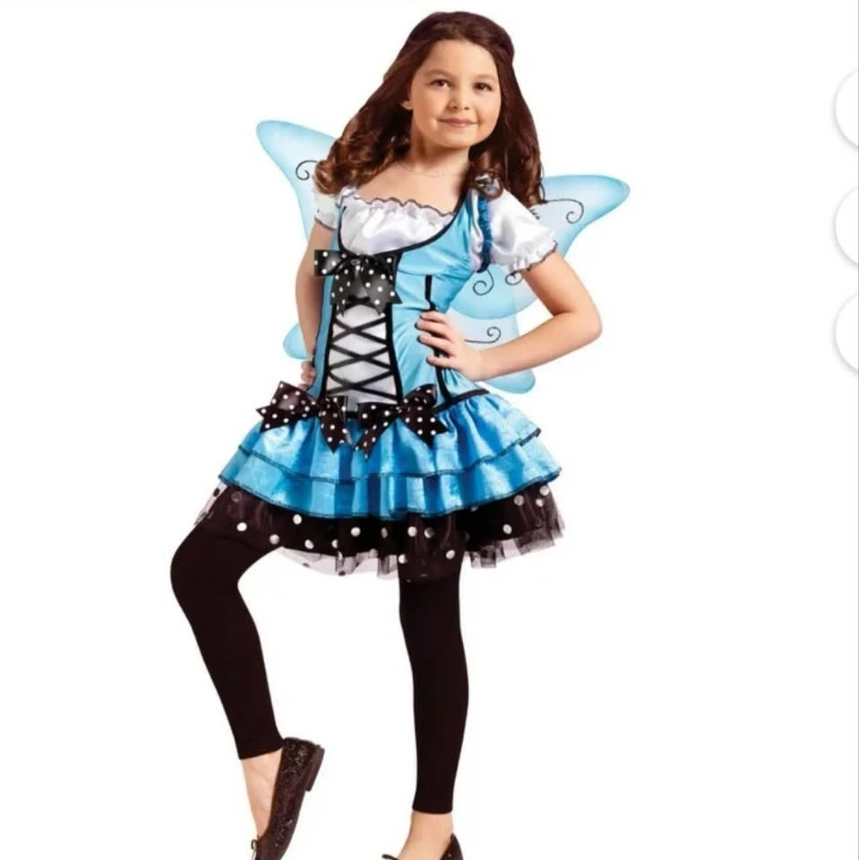 Blue Butterfly Costume with Wings - photo 2