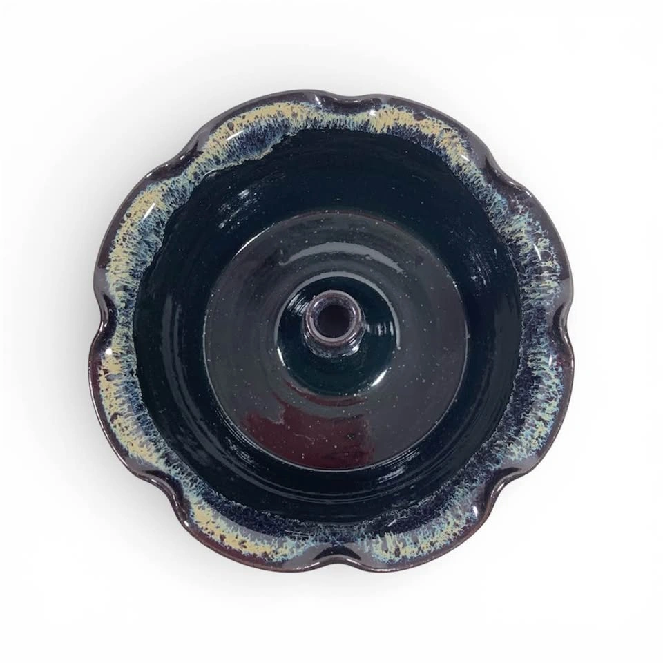 Unique Triple C Handmade Pottery Four Cup Bundt Pan - photo 2