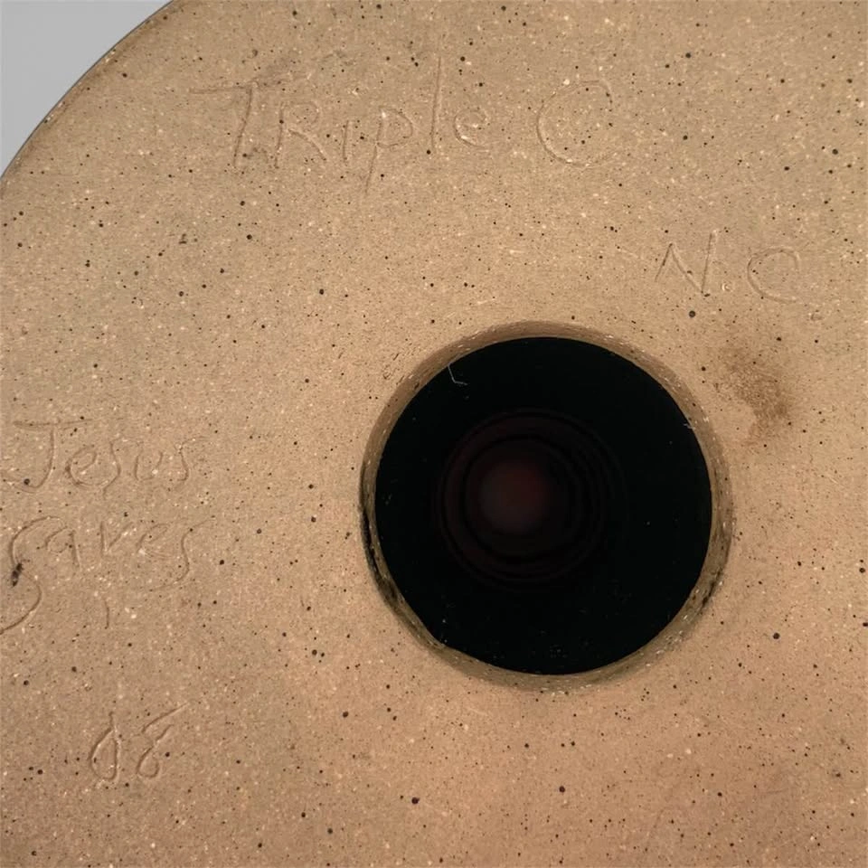 Unique Triple C Handmade Pottery Four Cup Bundt Pan - photo 3