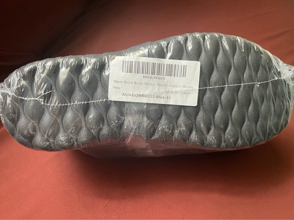 NEW Go Slip-On Warm Snow Boots - Navy Blue (Size 44) - photo 2