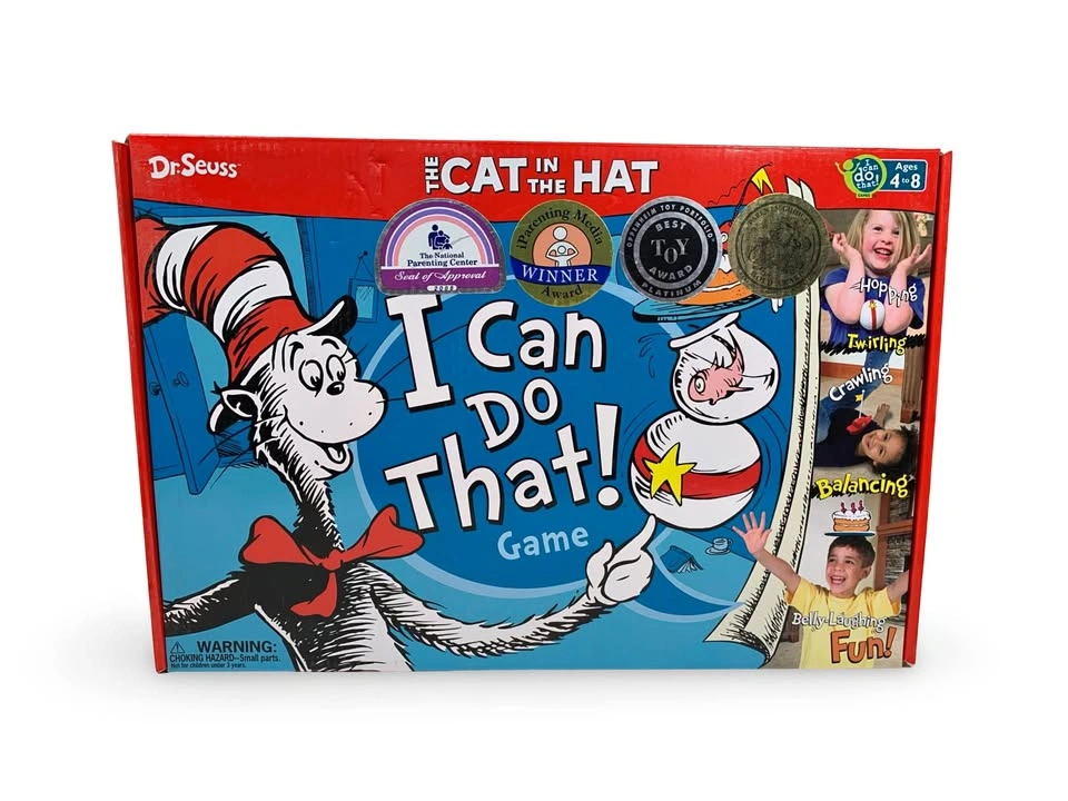 Dr. Seuss Cat in the Hat I Can Do That Game