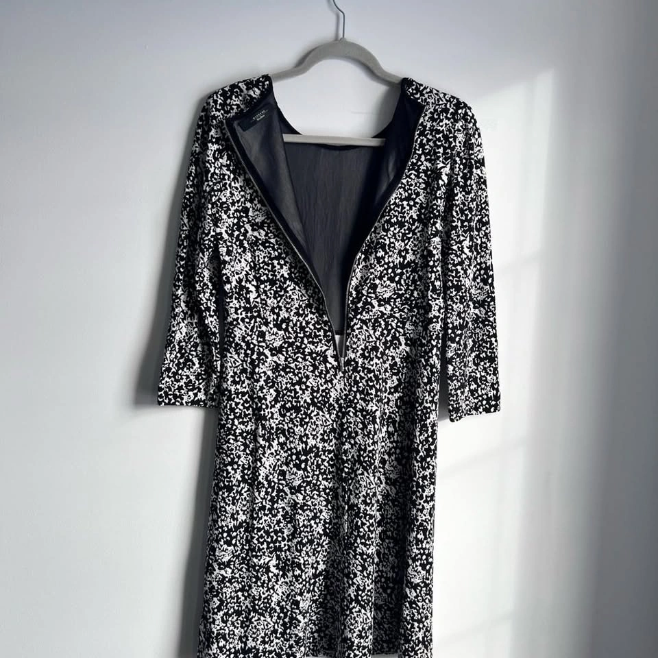 Weekend Max Mara Quiet Luxury Monochromatic Jersey A-Line Dress - photo 5