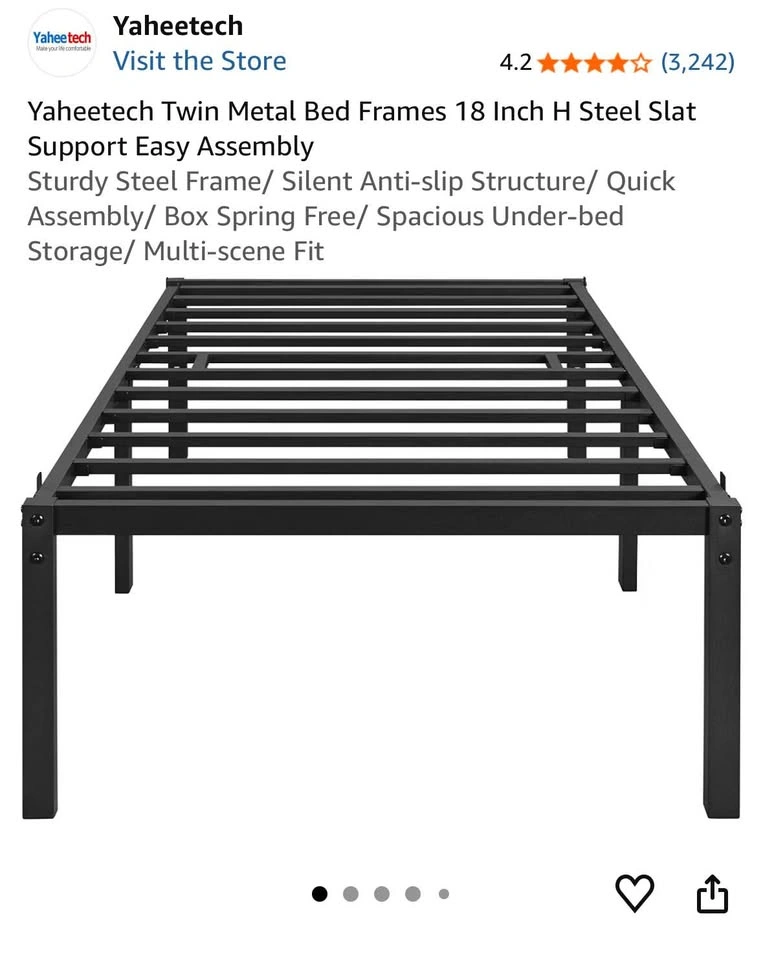 Twin bed for sale - photo 2