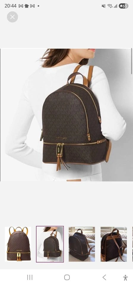 Michael Kors Rhea Logo Backpack - photo 2