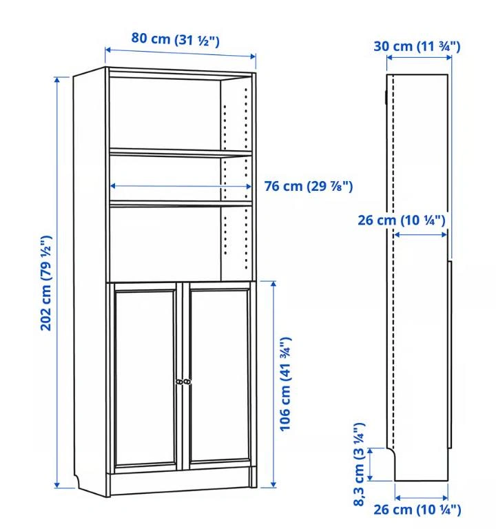 BRAND NEW IKEA BILLY Cabinet - photo 2