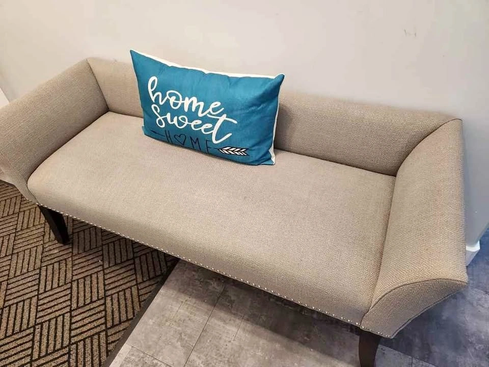 Upholstered Nailhead Accent Bench