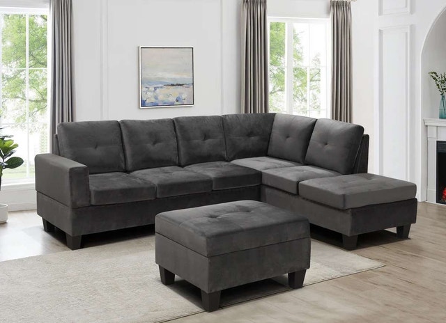 New Spacious L-Sectional Sofa - photo 2