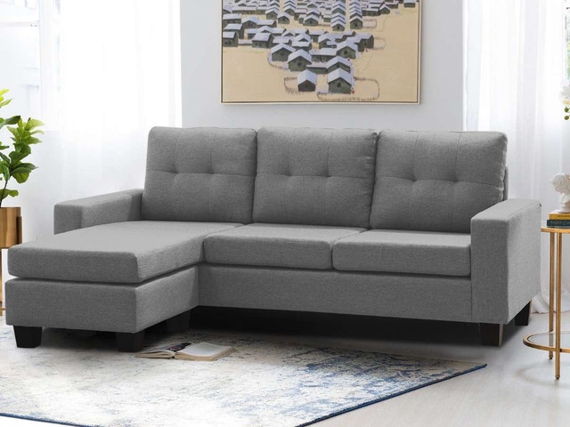 Modern Reversible Sectional Sofa - photo 2