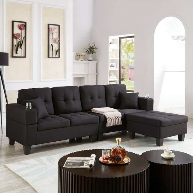 Discount L-Shaped Luxury New Sectional Sofa - photo 2