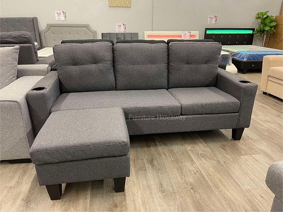 Sectional Sofa Luxury High Quality Family Couch Reversible Sofa