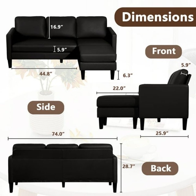 Huge Demand Sale Modular Sectional Sofa Comfy Seater - photo 4