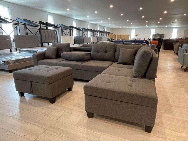 Clearance Deal Large L-Shaped Sofa Comfortable New Set - photo 2