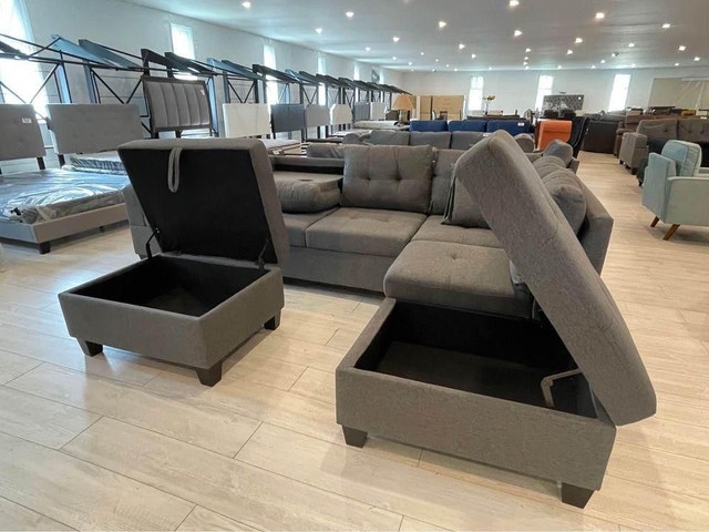 Clearance Deal Large L-Shaped Sofa Comfortable New Set - photo 5