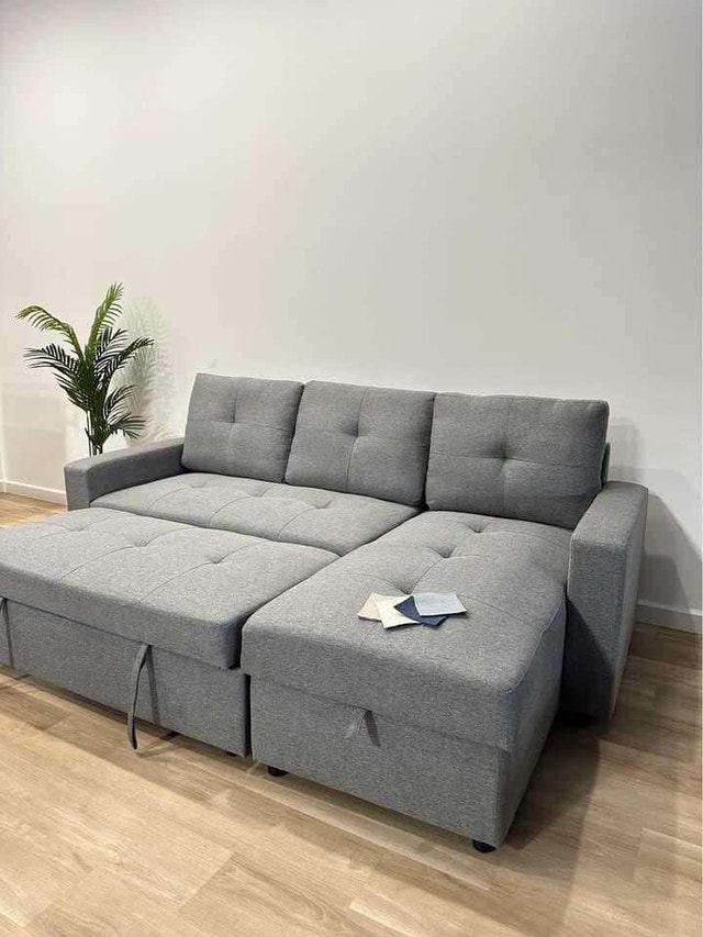 Dual Function Double Comfort Pull Out Sofa Bed Couch