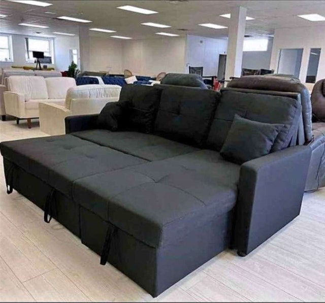 Dual Function Double Comfort Pull Out Sofa Bed Couch - photo 4