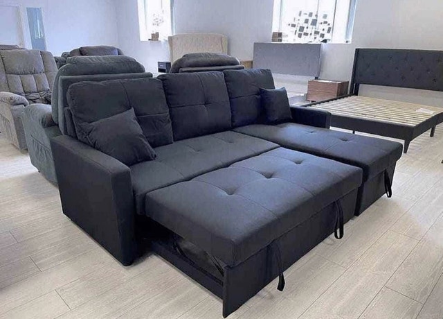 Dual Function Double Comfort Pull Out Sofa Bed Couch - photo 5