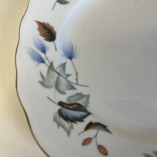 Colclough Side Plates Bone China Ridgeway Potteries 1950s Set - photo 4