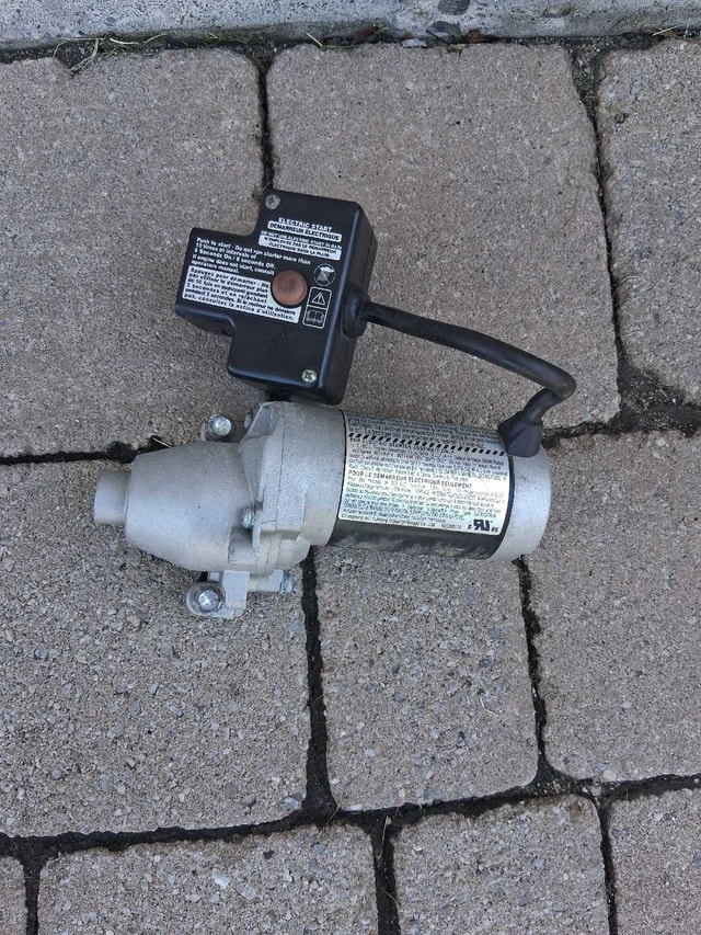 Electric Starter for Snowblower