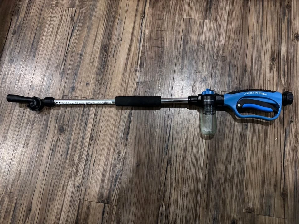 Bon Aire Wash-N-Rinse Cleaning Spray Gun Wand (Model WNR5R)