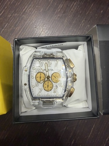 Invicta S1 Rally Vortce Men’s Watch 47mm – White/Clear & Gold - photo 2
