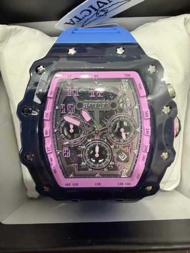 NWT Invicta Men’s Racing Riviera Dusk Skeleton Watch 44mm