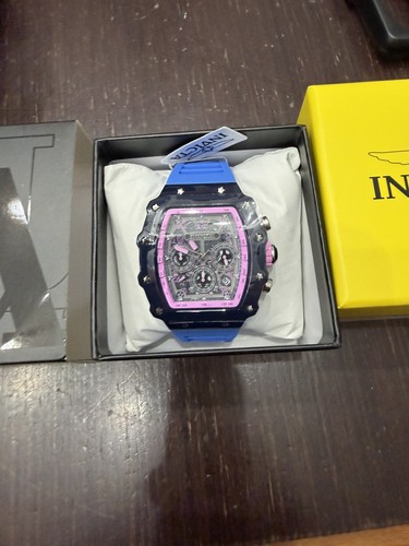 NWT Invicta Men’s Racing Riviera Dusk Skeleton Watch 44mm - photo 2