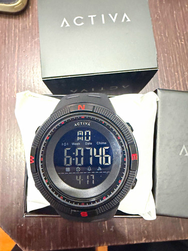 Activa X Invicta Digital Essentials Men's Watch - 50mm, Black