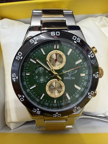 Invicta 69985 S1 Rally Men’s Quartz Watch Green Dial 43mm