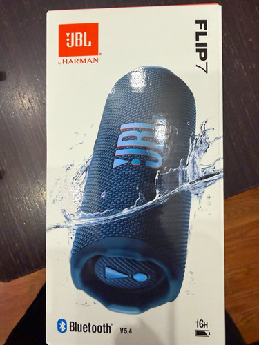 JBL Flip 7 Portable Bluetooth Wireless Speaker Blue
