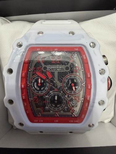 Invicta Racing Curbstone Men's Watch 44mm White (69738)